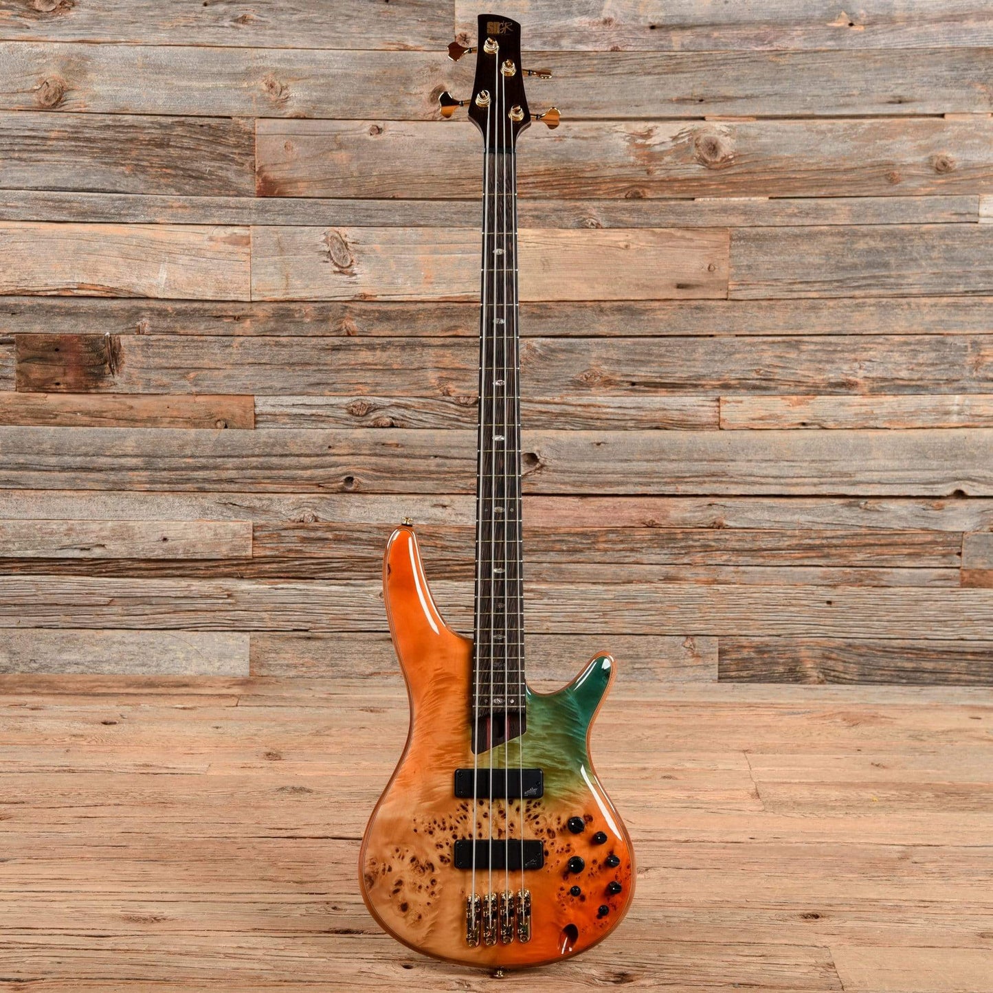 Ibanez SR1600D Premium Bass Autumn Sunset Sky 2021 Bass Guitars / 5-String or More