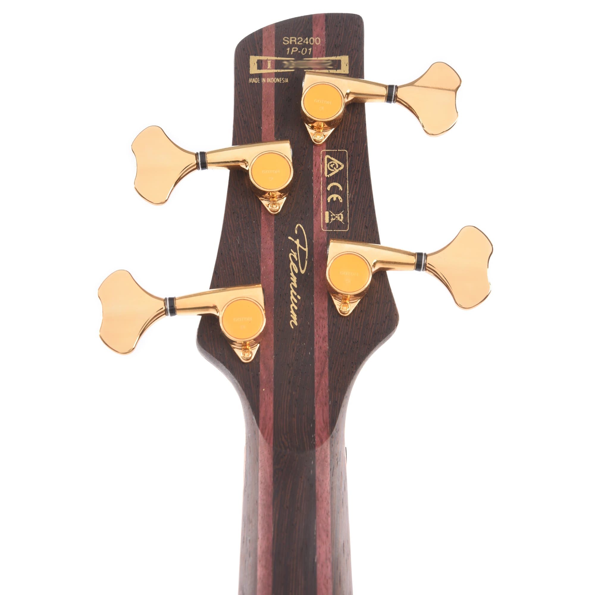 Ibanez SR2400 SR Premium Bass Florid Natural Low Gloss Bass Guitars / 5-String or More