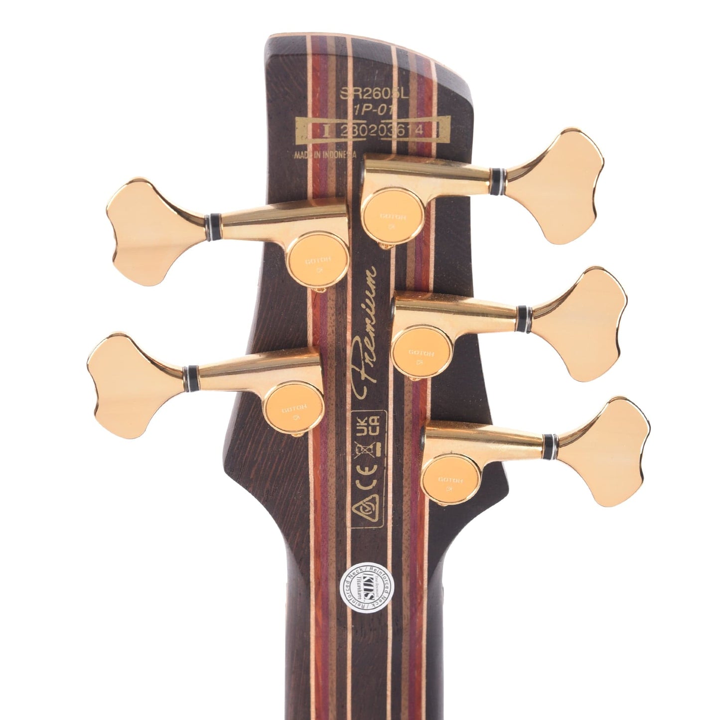 Ibanez SR2605LCBB SR Premium 5-String Electric Bass Cerulean Blue Burst LEFTY Bass Guitars / 5-String or More