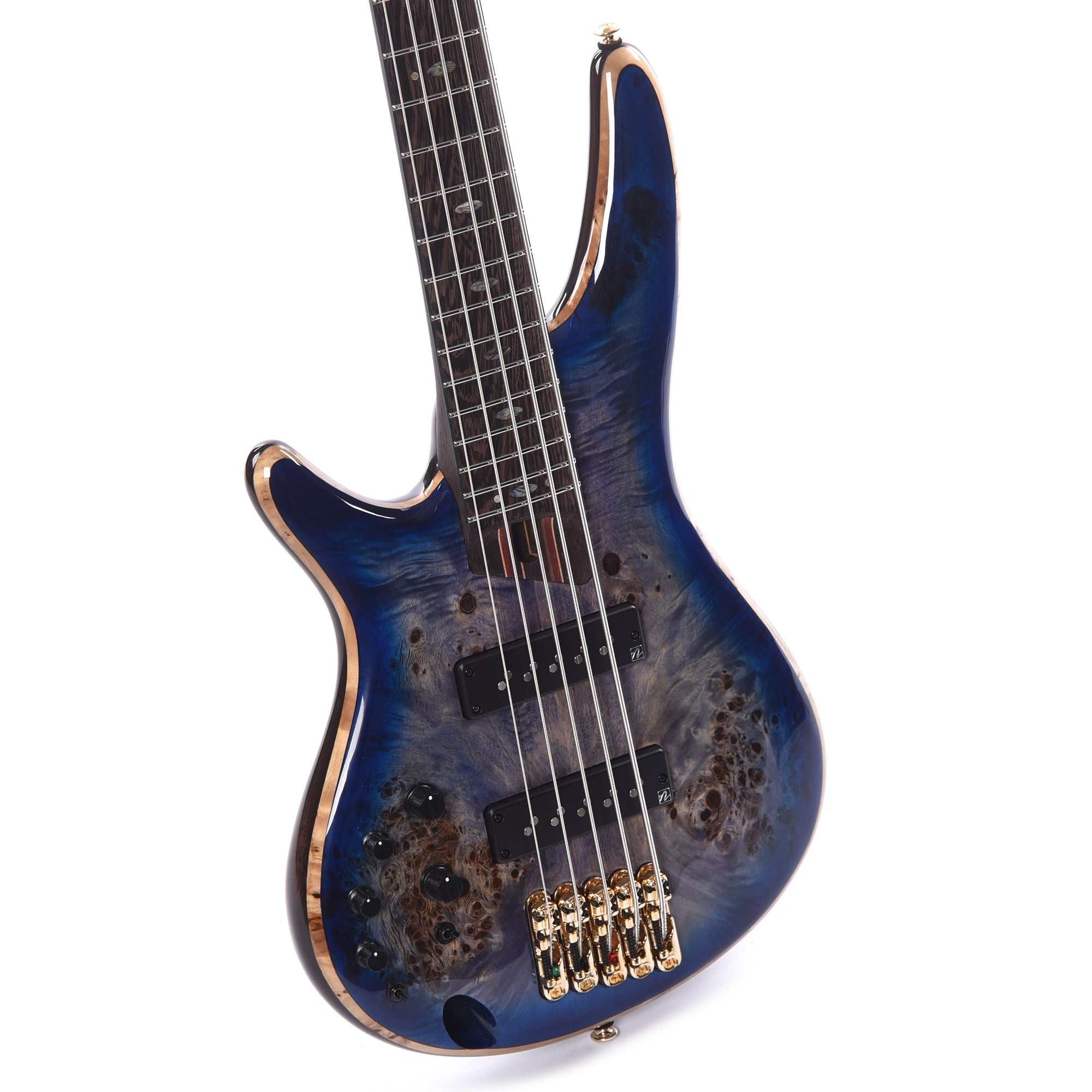 Ibanez SR2605LCBB SR Premium 5-String Electric Bass Cerulean Blue Burst LEFTY Bass Guitars / 5-String or More
