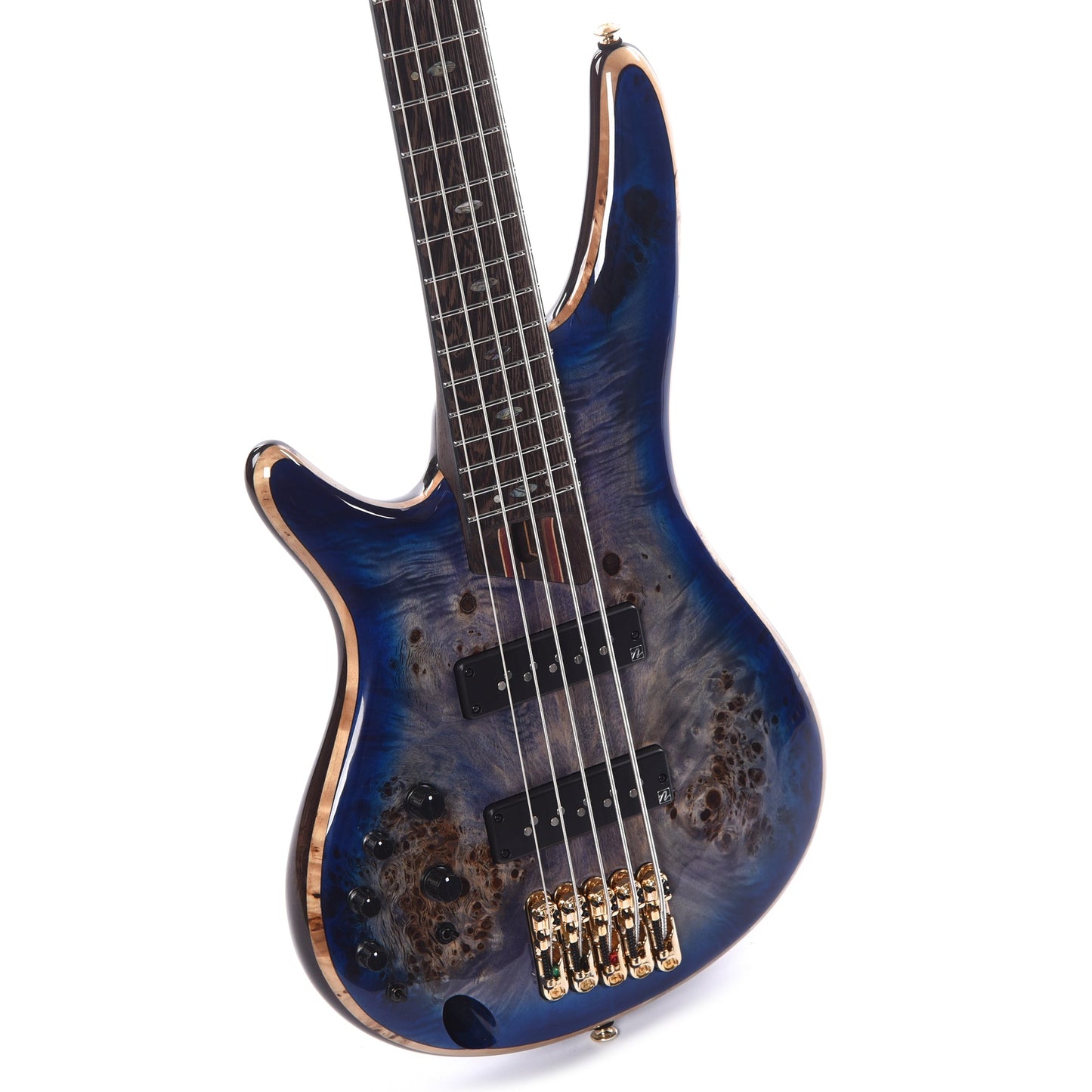 Ibanez SR2605LCBB SR Premium 5-String Electric Bass Cerulean Blue Burst LEFTY Bass Guitars / 5-String or More