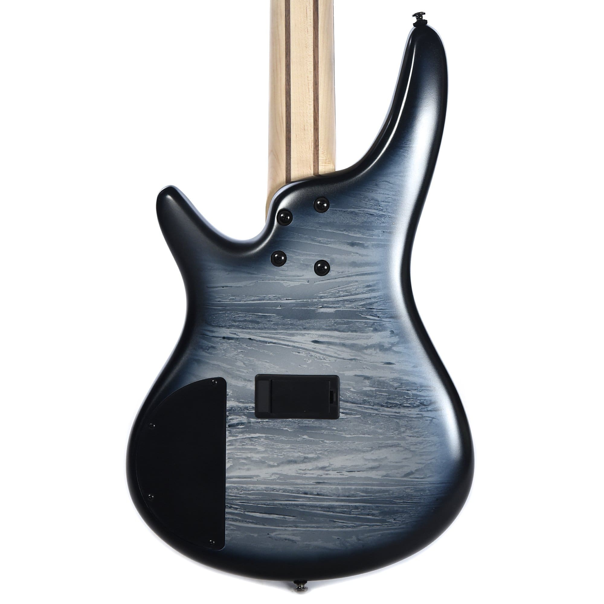 Ibanez SR305E SR Standard 5-String Bass Black Planet Matte Bundle w/ Ibanez Gig Bag, Stand, Tuner and Strap Bass Guitars / 5-String or More