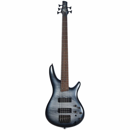 Ibanez SR305E SR Standard 5-String Bass Black Planet Matte Bundle w/ Ibanez Gig Bag, Stand, Tuner and Strap Bass Guitars / 5-String or More