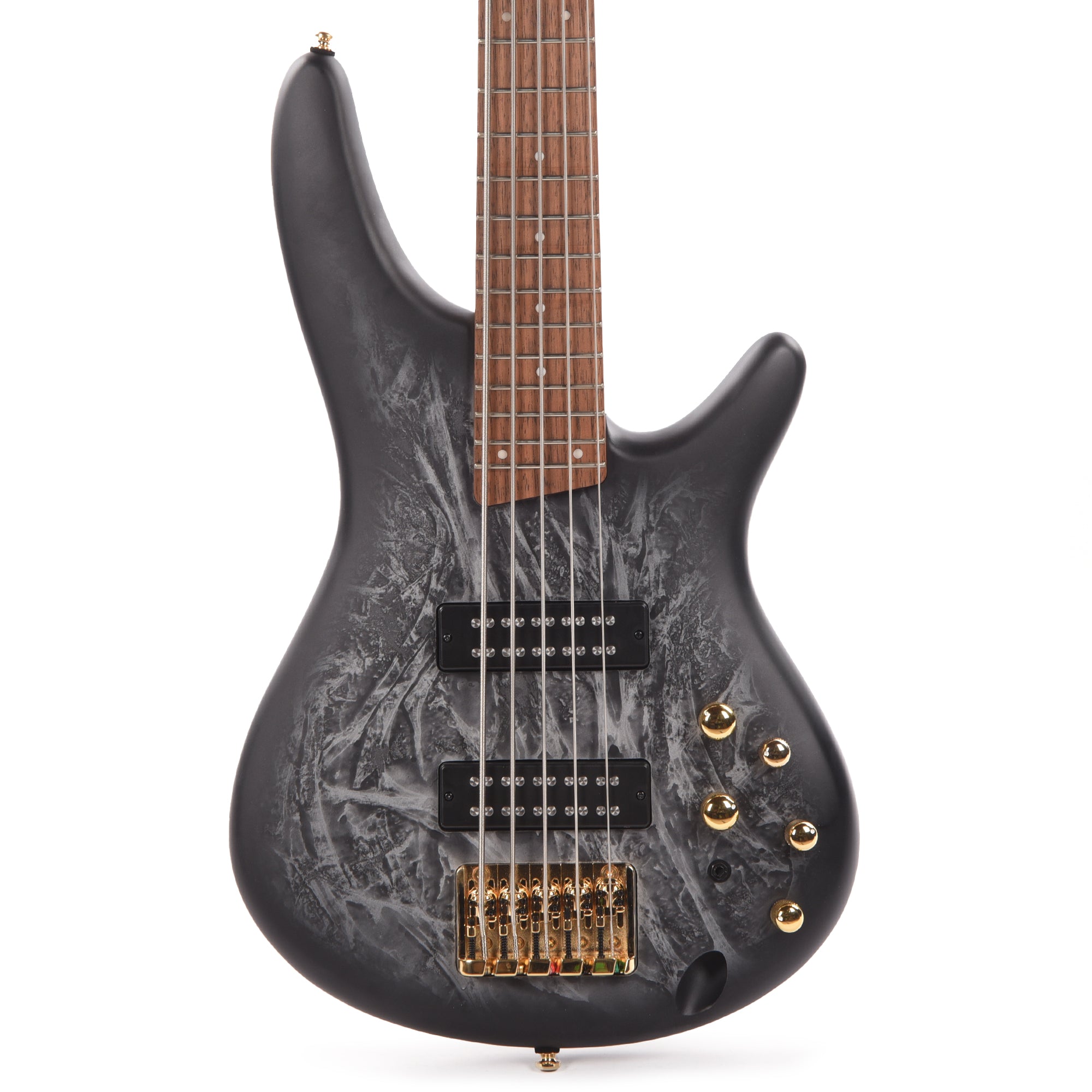 Ibanez SR305EDXBZM Standard 5-String Electric Bass Black Ice Frozen Matte Bass Guitars / 5-String or More