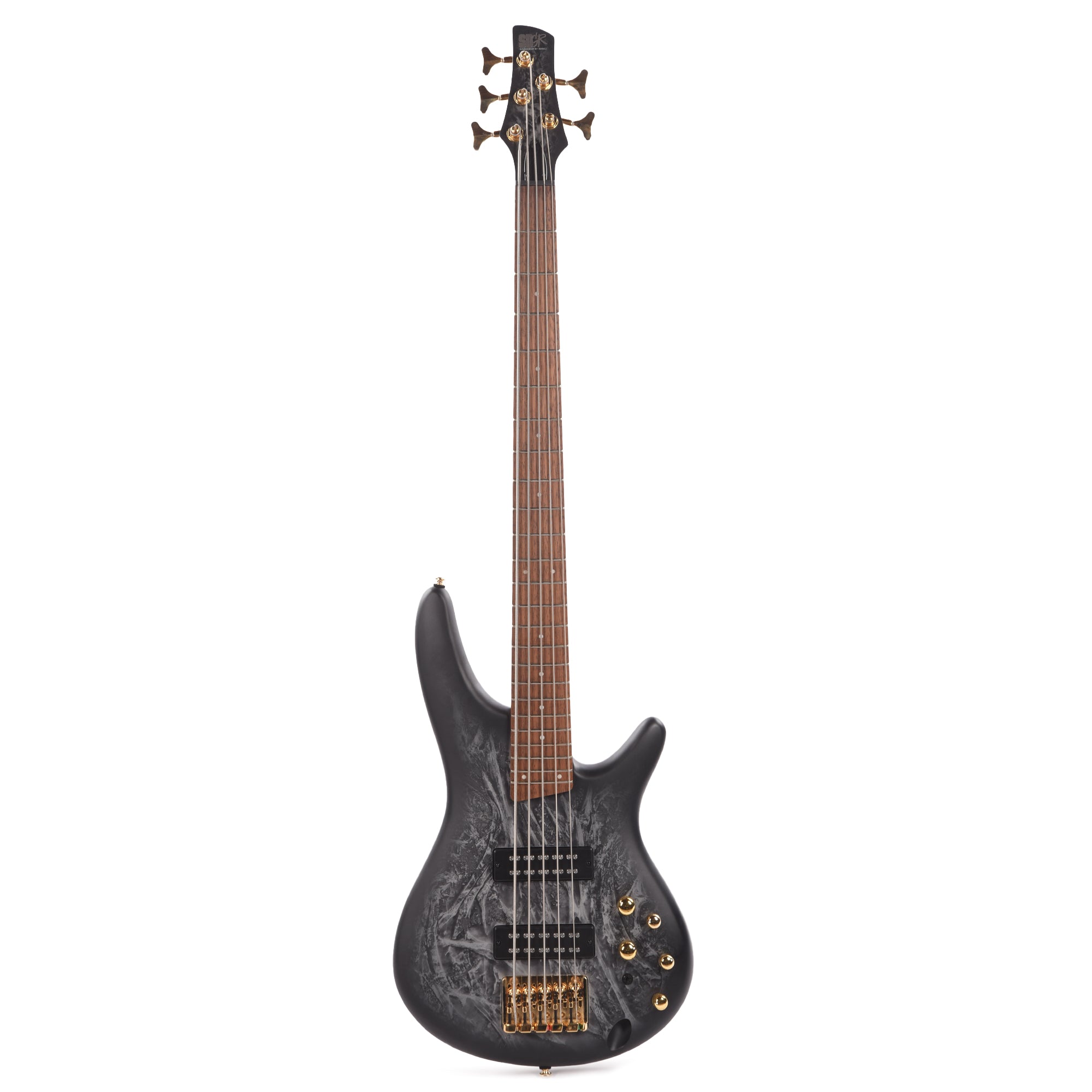 Ibanez SR305EDXBZM Standard 5-String Electric Bass Black Ice Frozen Matte Bass Guitars / 5-String or More