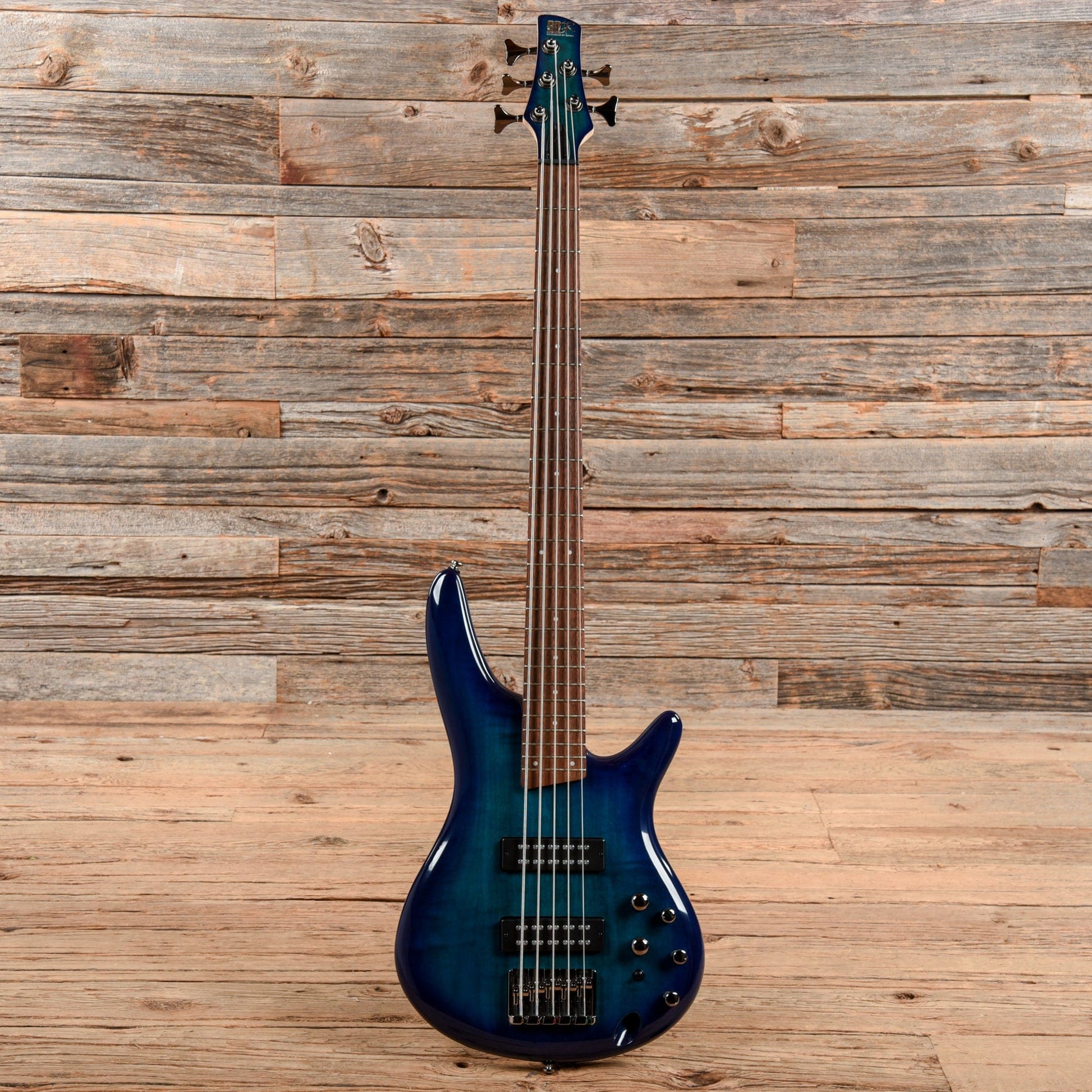 Ibanez SR375E Soundgear Standard 5-String Sapphire Blue 2021 Bass Guitars / 5-String or More