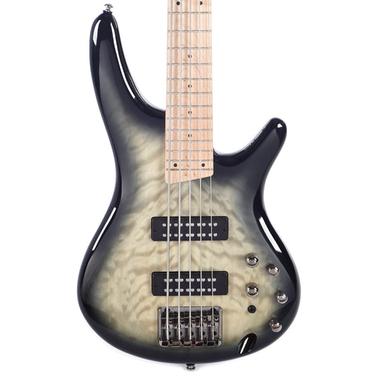 Ibanez SR405EMQM SR Standard 5-String Bass Surreal Black Burst Gloss Bass Guitars / 5-String or More
