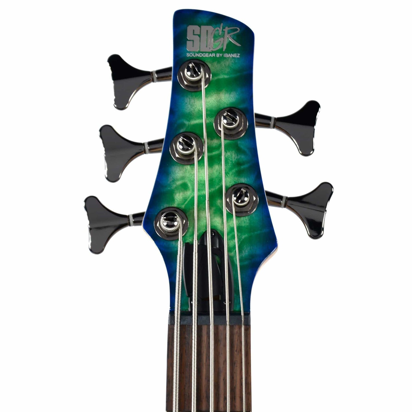 Ibanez SR405EQM 5 String Surreal Blue Burst Gloss Bass Guitars / 5-String or More