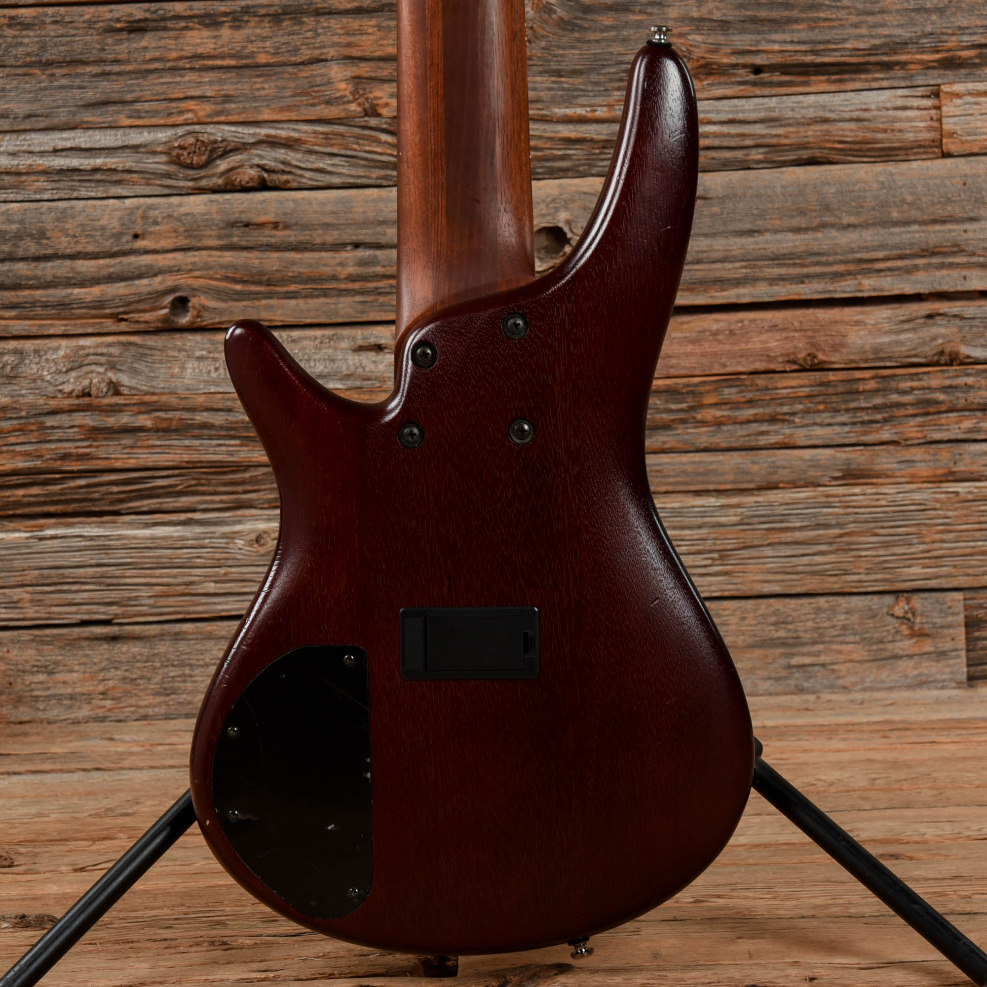 Ibanez SR506 6-String Bass Walnut Stain 2009 – Chicago Music Exchange
