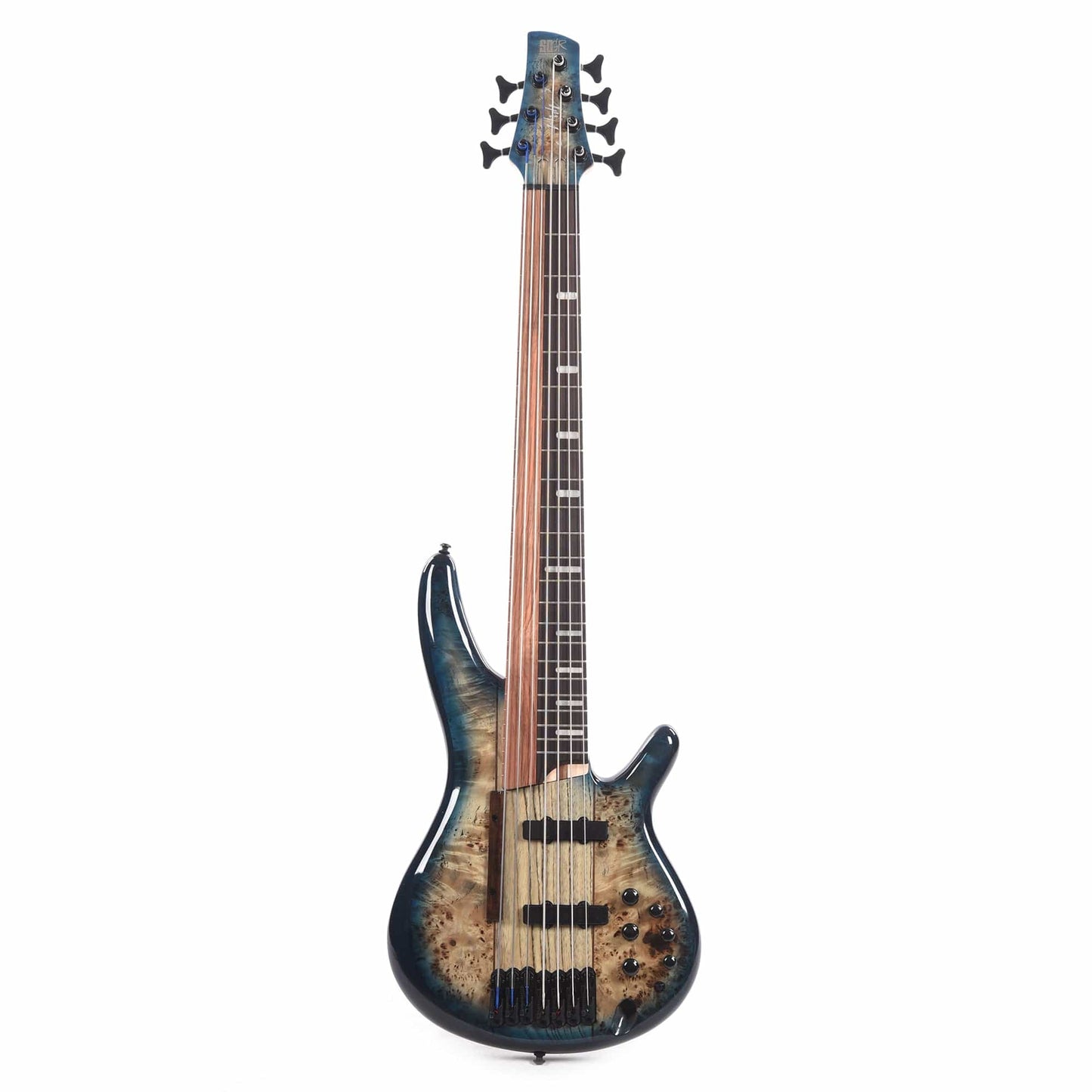 Ibanez SRAS7CBS SR Bass Workshop 7-String Electric Bass Cosmic Blue Starburst Bass Guitars / 5-String or More