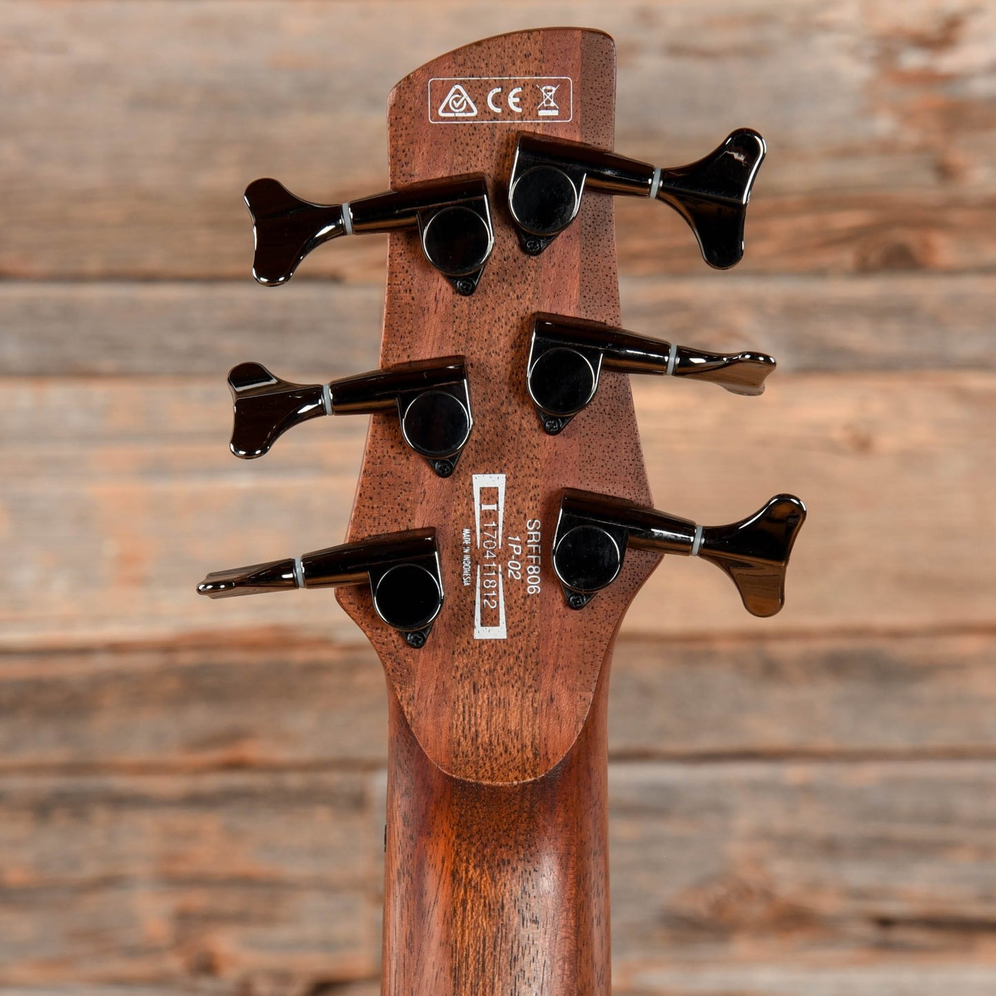 Ibanez SRFF806 Black Stained 2017 Bass Guitars / 5-String or More