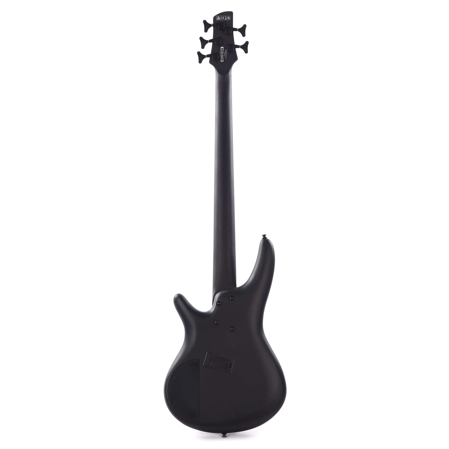 Ibanez SRMS625EX Iron Label 5-String Bass Multiscale Black Flat Bass Guitars / 5-String or More