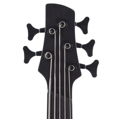 Ibanez SRMS625EX Iron Label 5-String Bass Multiscale Black Flat Bass Guitars / 5-String or More