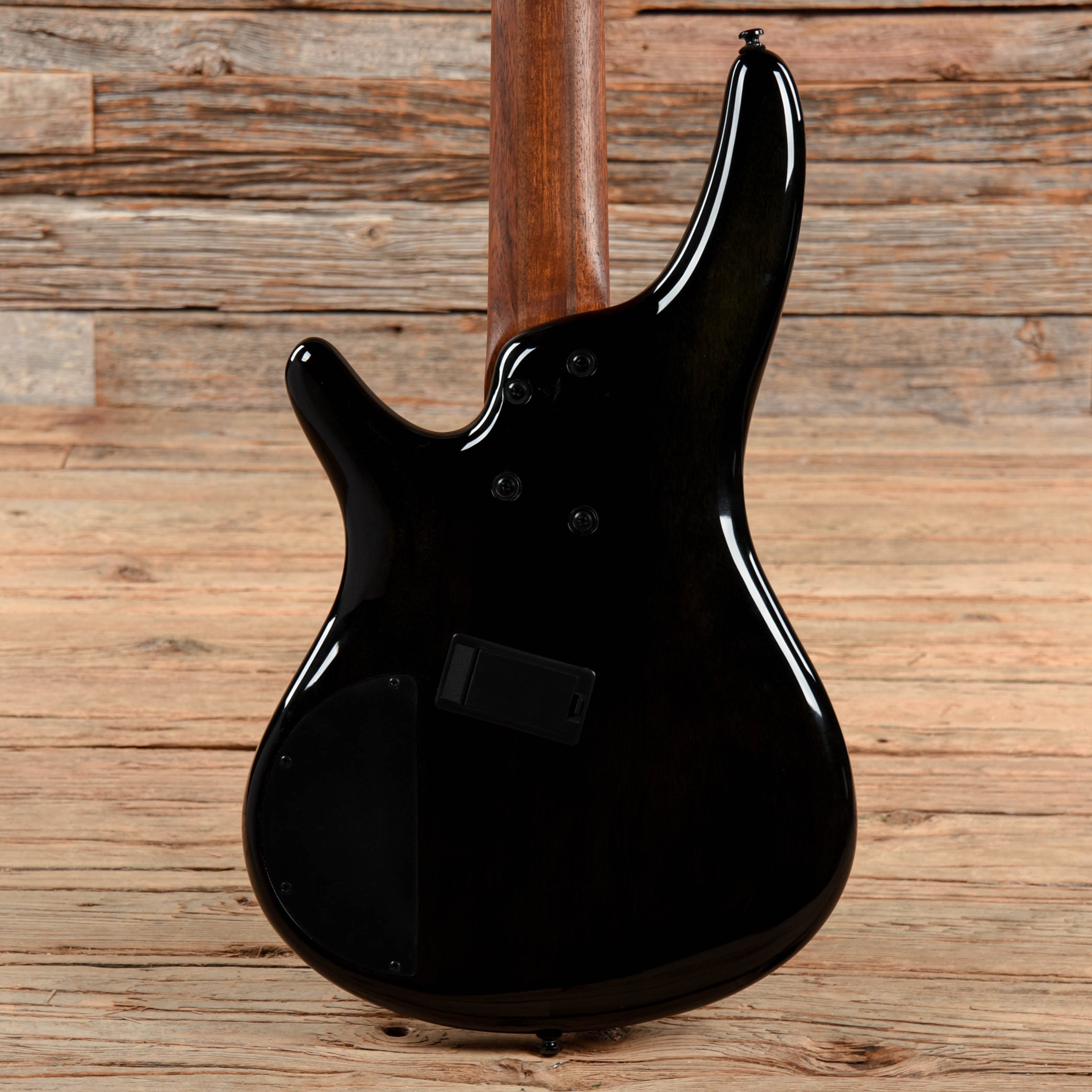 Ibanez SRMS805 Soundgear Poplar Burl Top Multi-Scale Fanned-Fret 5-String Bass Deep Twilight 2019 Bass Guitars / 5-String or More