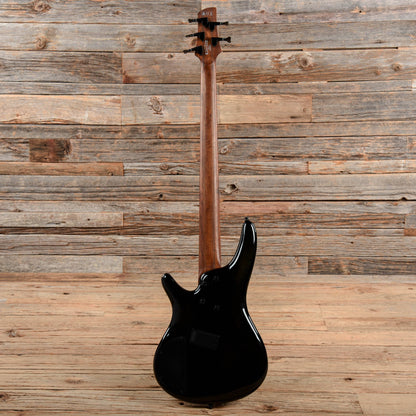 Ibanez SRMS805 Soundgear Poplar Burl Top Multi-Scale Fanned-Fret 5-String Bass Deep Twilight 2019 Bass Guitars / 5-String or More