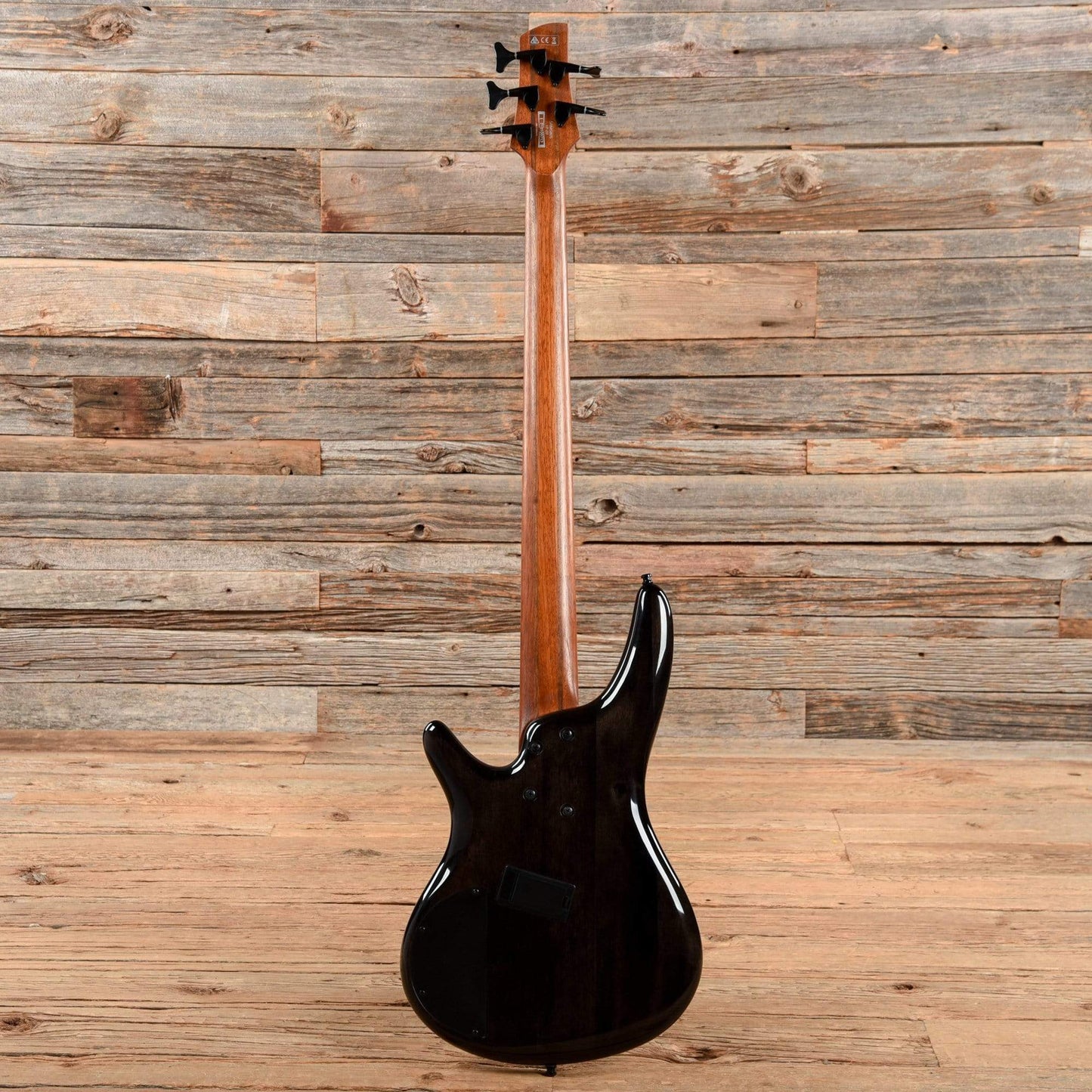 Ibanez SRMS805 Soundgear Poplar Burl Top Multi-Scale Fanned-Fret 5-String Bass Deep Twilight 2021 Bass Guitars / 5-String or More