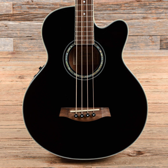 Ibanez AEB10EB-BK Acoustic Bass Black 2010 Bass Guitars / Short Scale