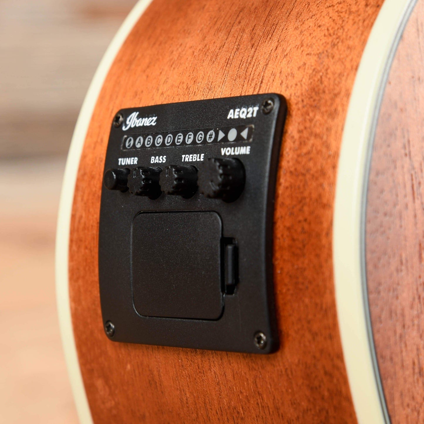 Ibanez PNB14EOPN 4-String Open Pore Parlor Bass Natural Bass Guitars / Short Scale