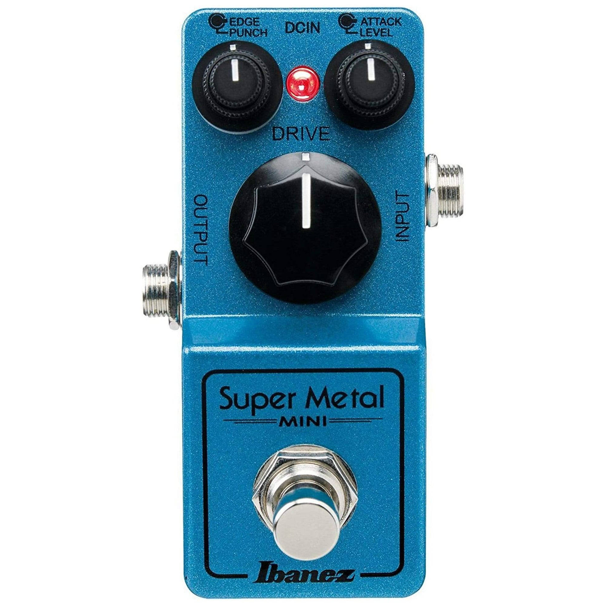 Ibanez Super Metal Mini Bundle w/ Truetone 1 Spot Space Saving 9v Adapter Effects and Pedals / Distortion