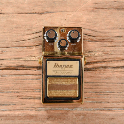 Ibanez Limited Edition TS9 Tube Screamer Gold Effects and Pedals / Overdrive and Boost