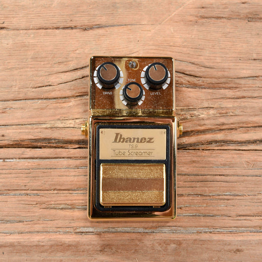 Ibanez Limited Edition TS9 Tube Screamer Gold Effects and Pedals / Overdrive and Boost
