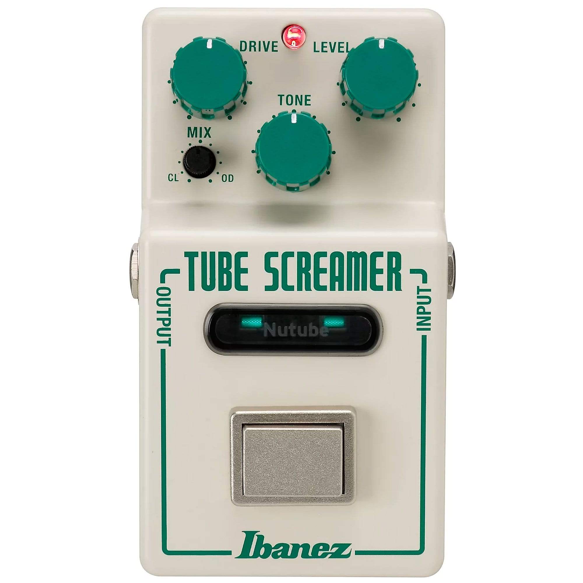 Ibanez Nu Tube Screamer Overdrive Pedal Bundle w/ Truetone 1 Spot Space Saving 9v Adapter Effects and Pedals / Overdrive and Boost