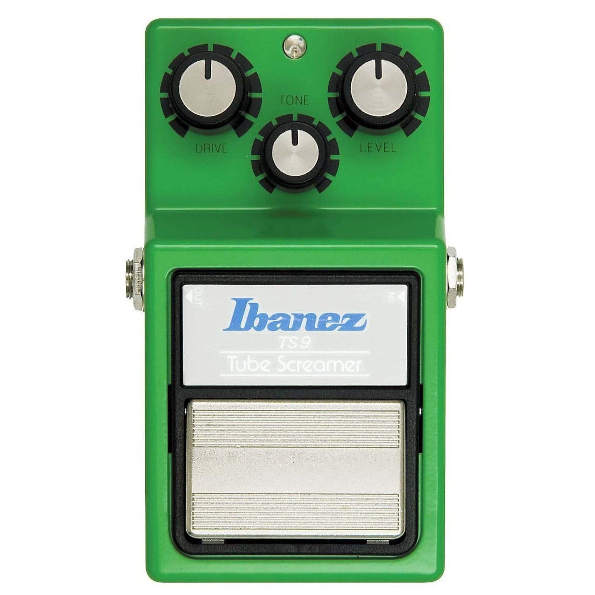 Ibanez TS9 Tube Screamer Bundle w/ Truetone 1 Spot Space Saving 9v Adapter Effects and Pedals / Overdrive and Boost