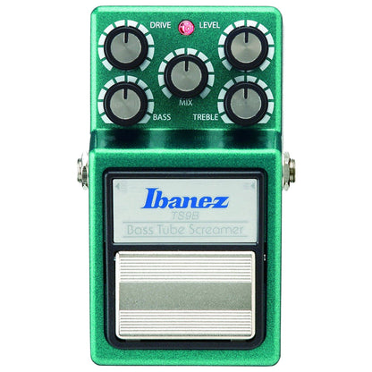 Ibanez TS9B Bass Tube Screamer Overdrive Bundle w/ Truetone 1 Spot Space Saving 9v Adapter Effects and Pedals / Overdrive and Boost