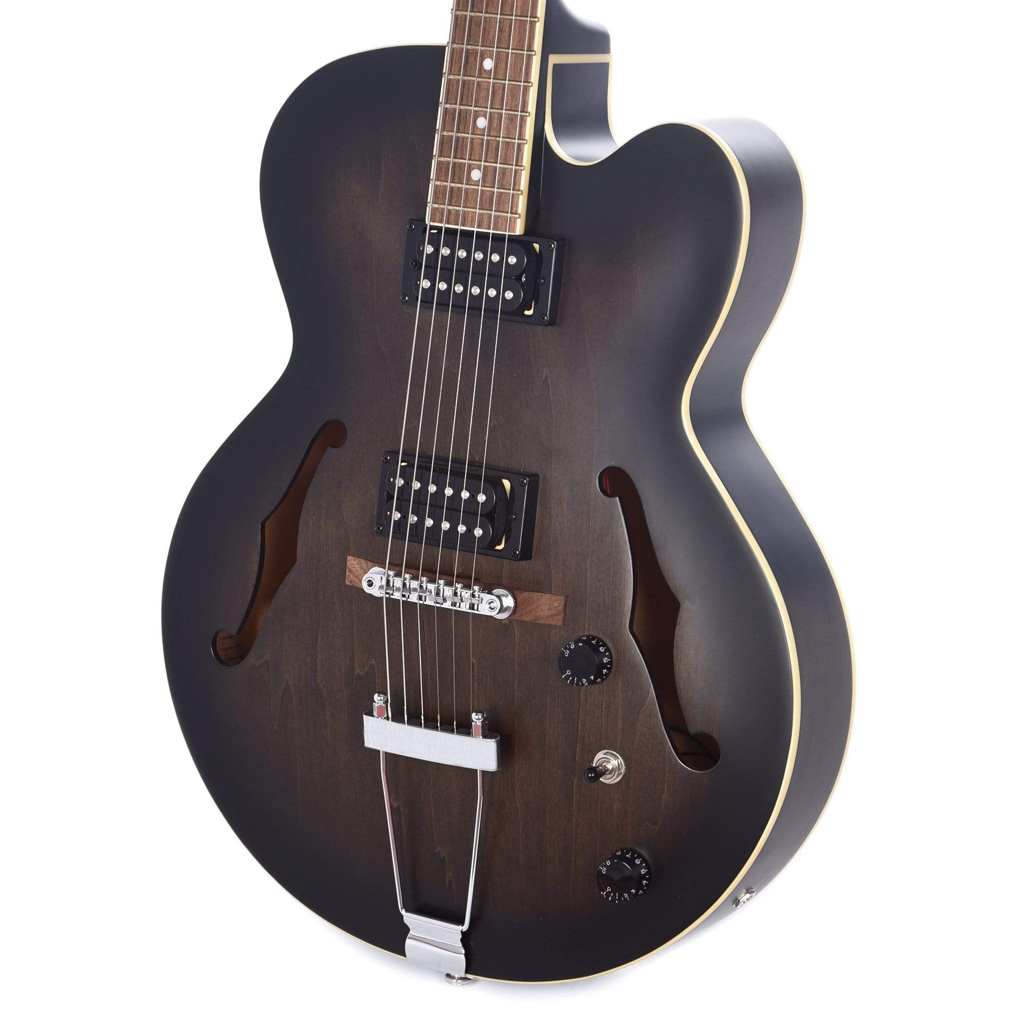 Ibanez AF55 Artcore Transparent Black Flat Hollow Body Electric Guitars / Hollow Body