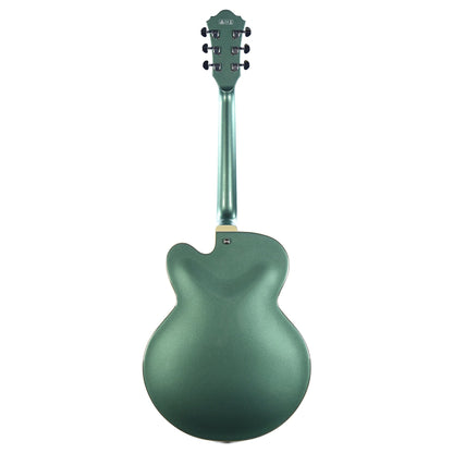 Ibanez AF75 Artcore Hollow Body Olive Metallic w/Ibanez Powerpad Ultra Premium Gig Bag Electric Guitars / Hollow Body