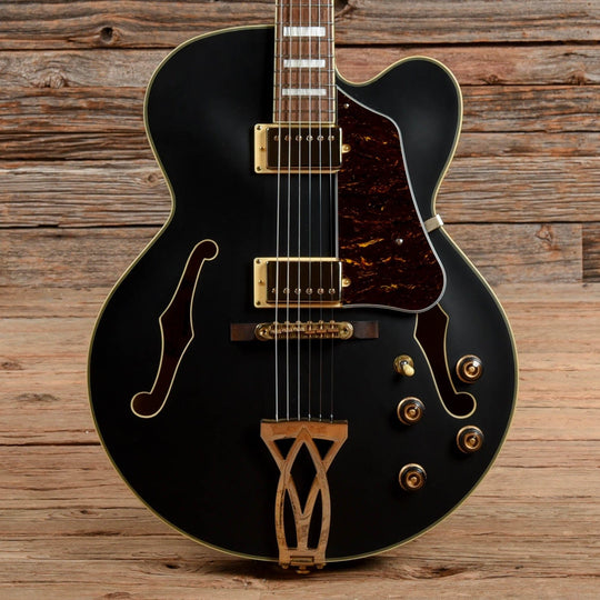 Ibanez AF75G Artcore Hollowbody Black Flat 2018 Electric Guitars / Hollow Body