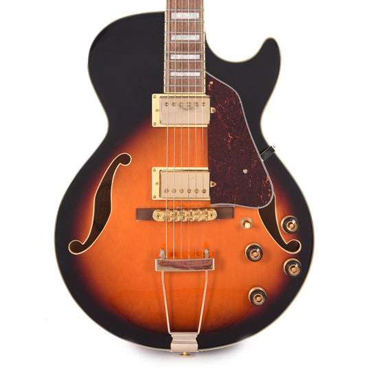 Ibanez AG75G Artcore Full-Hollow Brown Sunburst Electric Guitars / Hollow Body
