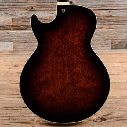 Ibanez AG95-DBS Artcore Expressionist Series Bubinga Hollowbody Dark Brown Sunburst 2013 Electric Guitars / Hollow Body