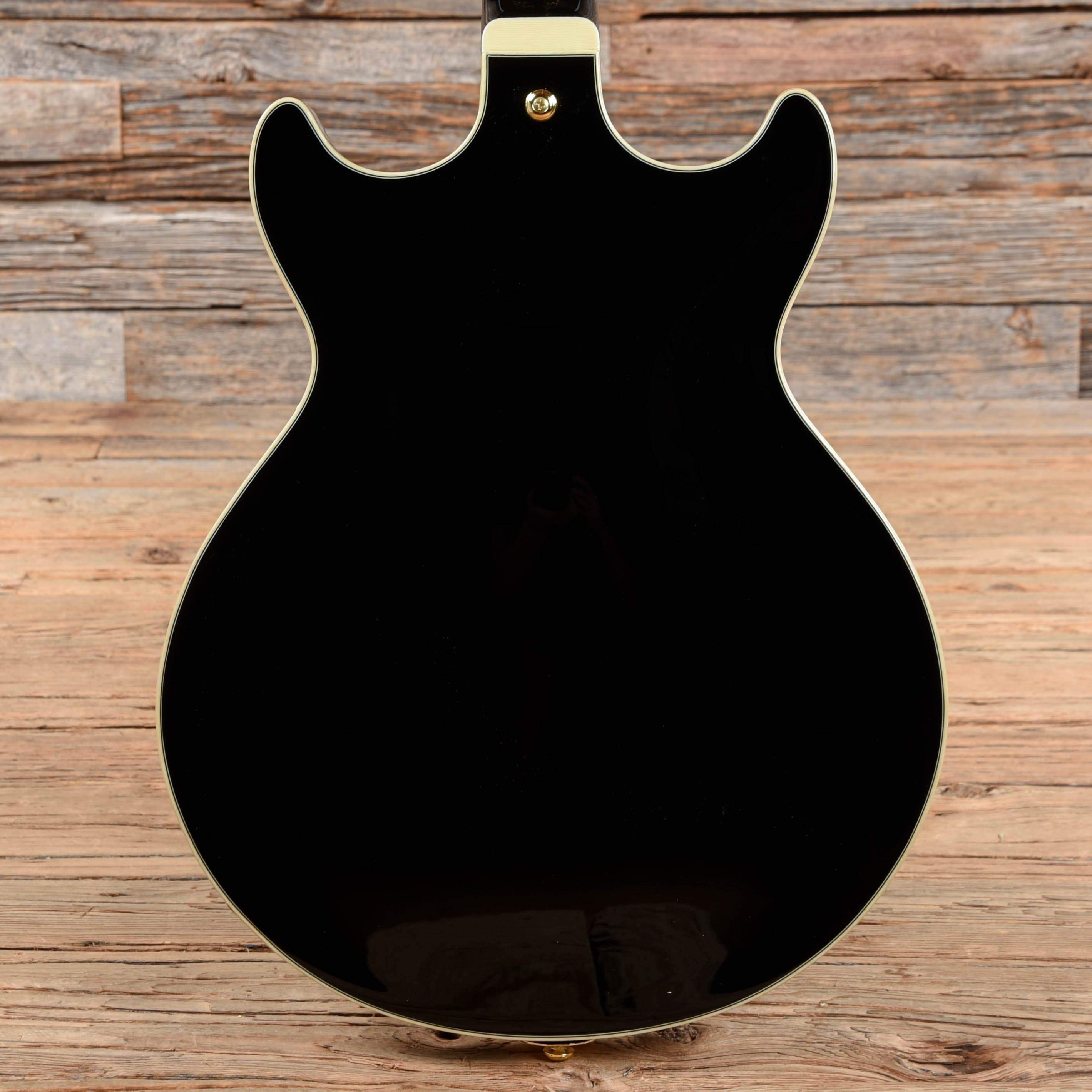 Ibanez AMH90 Artcore Expressionist Black – Chicago Music Exchange