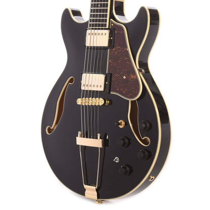 Ibanez AMH90 Artcore Expressionist Black Electric Guitars / Hollow Body