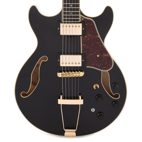 Ibanez AMH90 Artcore Expressionist Black Electric Guitars / Hollow Body