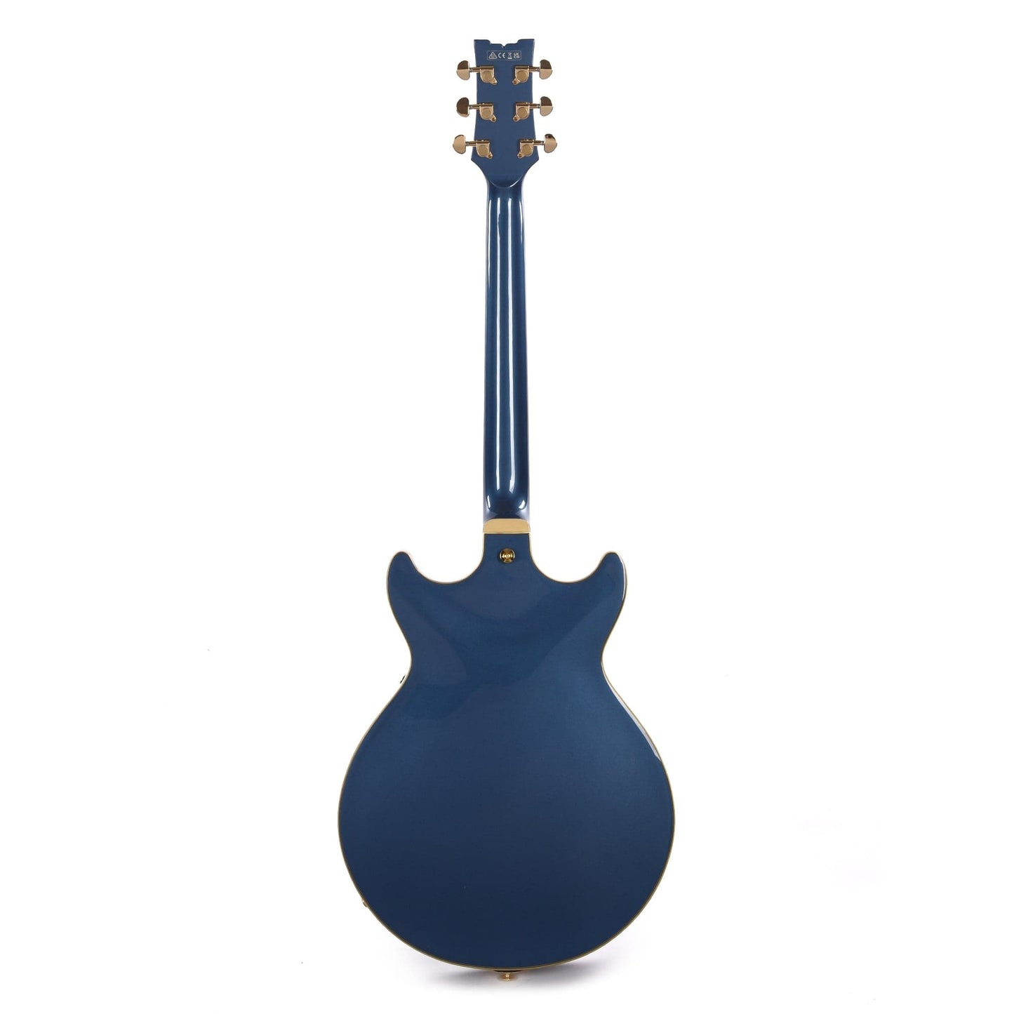 Ibanez AMH90 Artcore Expressionist Full-Hollow Prussian Blue Metallic Electric Guitars / Hollow Body