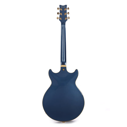 Ibanez AMH90 Artcore Expressionist Full-Hollow Prussian Blue Metallic Electric Guitars / Hollow Body