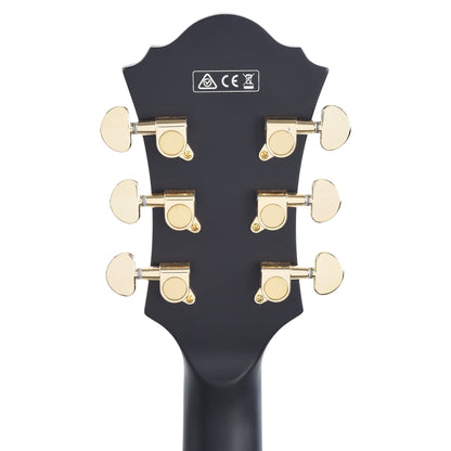 Ibanez Artcore AF75G Black Flat Electric Guitars / Hollow Body