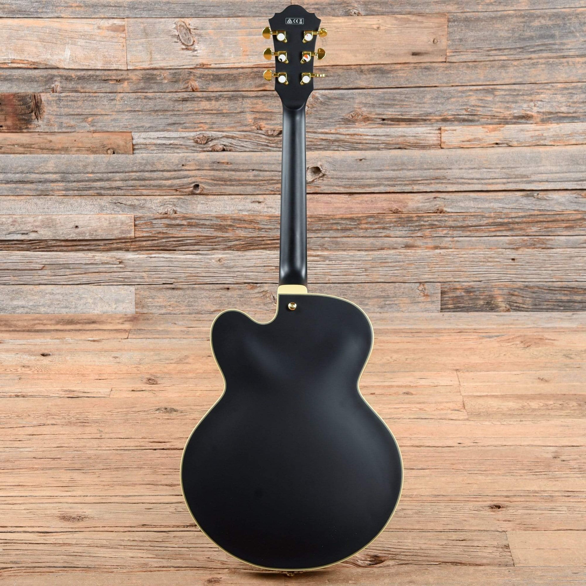 Ibanez Artcore AF75G Black Flat Electric Guitars / Hollow Body