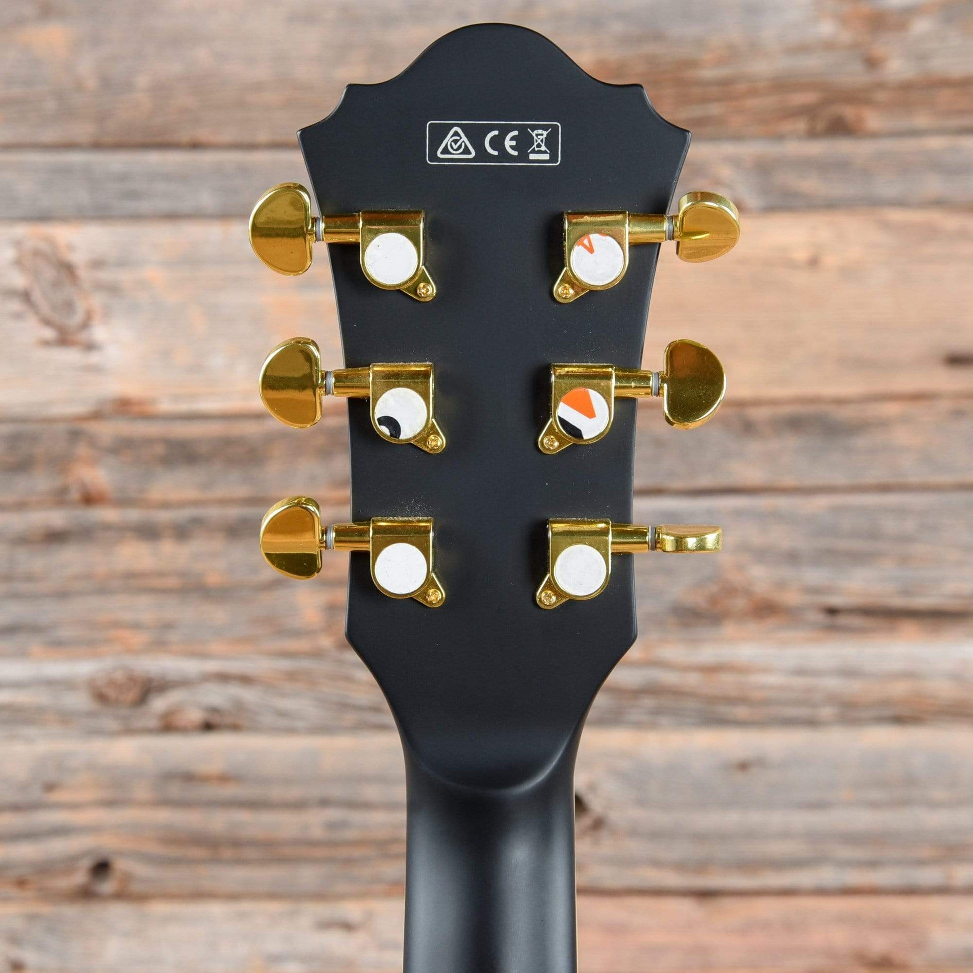 Ibanez Artcore AF75G Black Flat Electric Guitars / Hollow Body