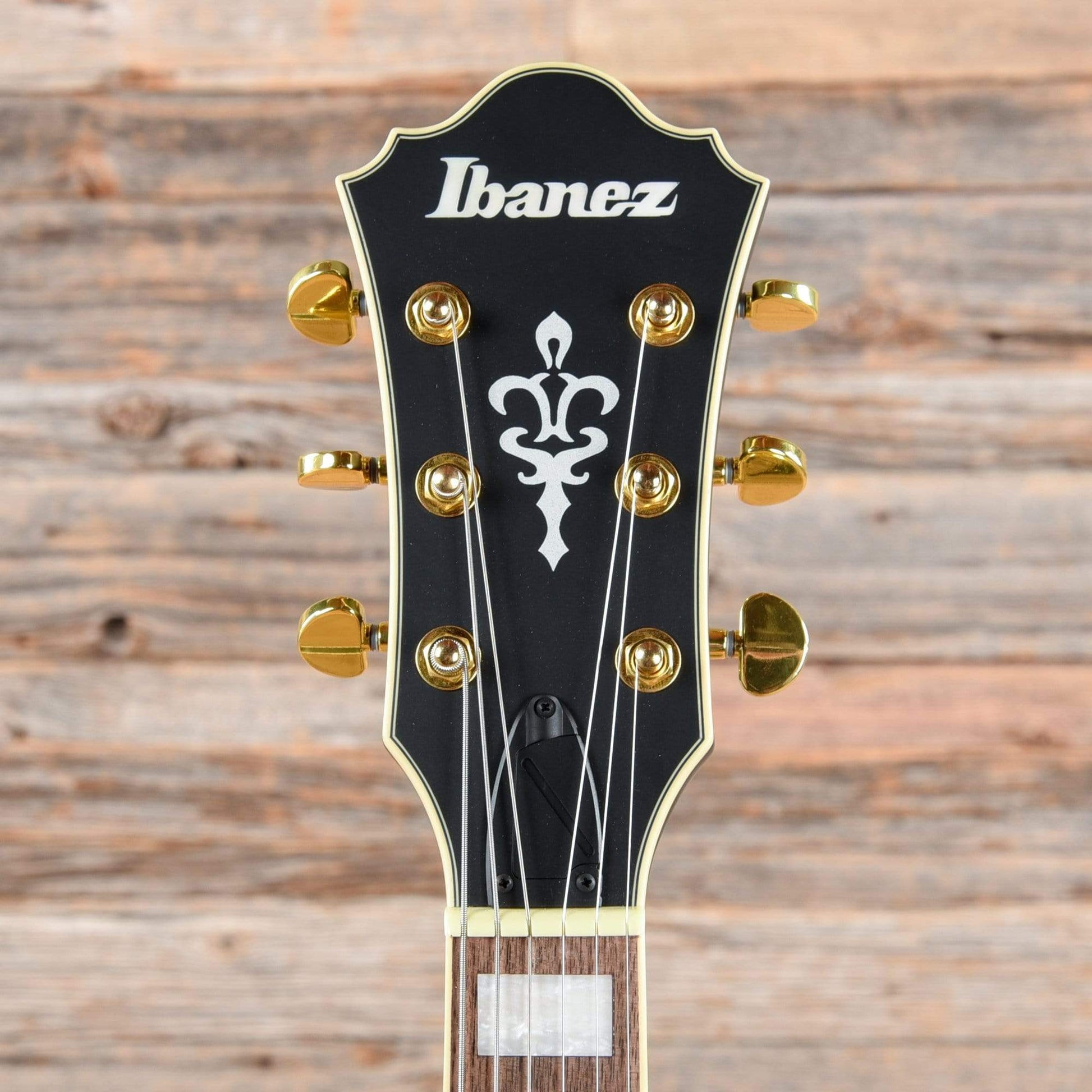 Ibanez Artcore AF75G Black Flat Electric Guitars / Hollow Body