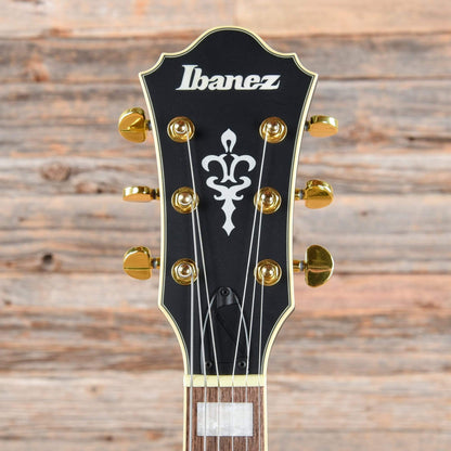 Ibanez Artcore AF75G Black Flat Electric Guitars / Hollow Body