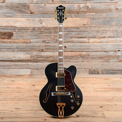 Ibanez Artcore AF75G Black Flat Electric Guitars / Hollow Body