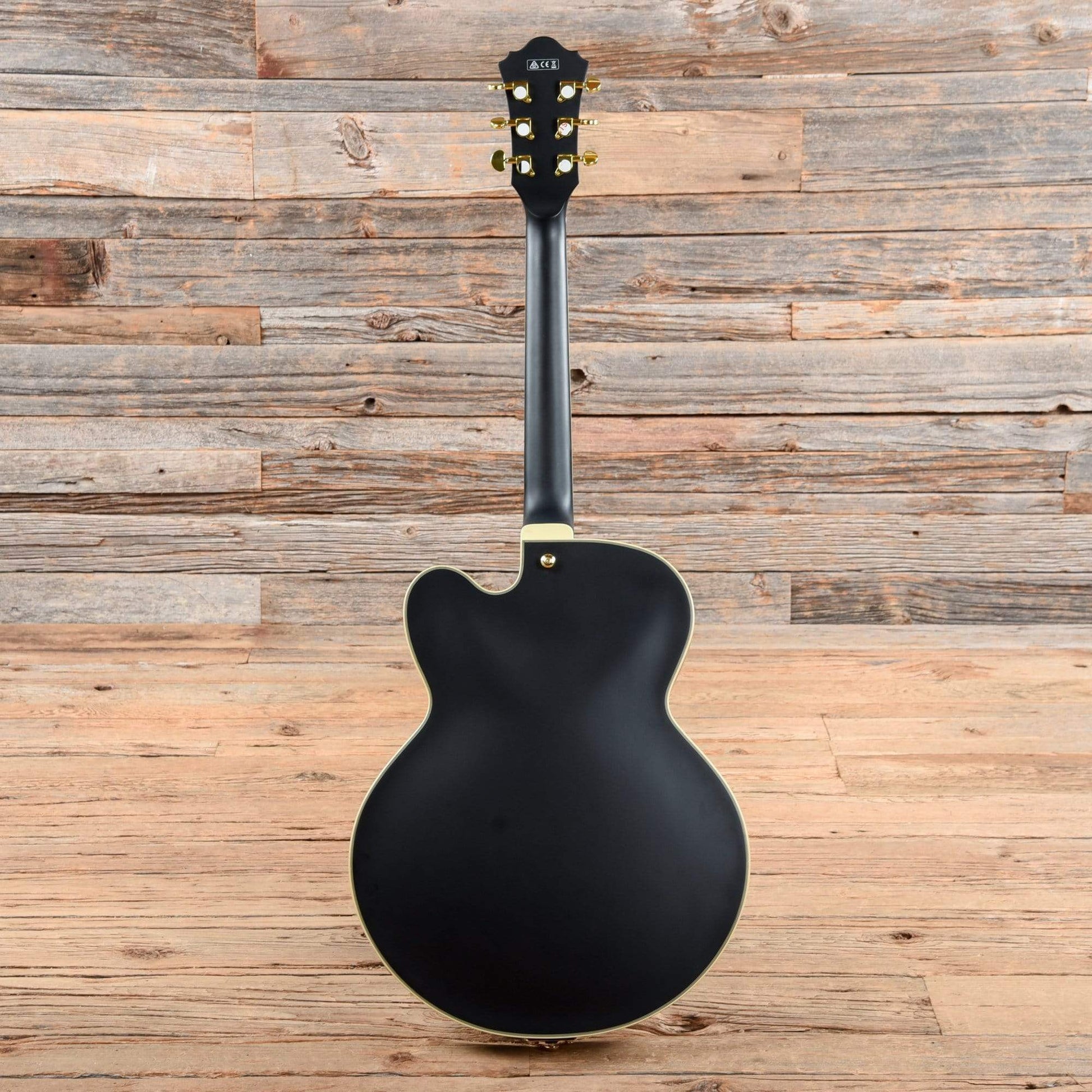 Ibanez Artcore AF75G Black Flat Electric Guitars / Hollow Body