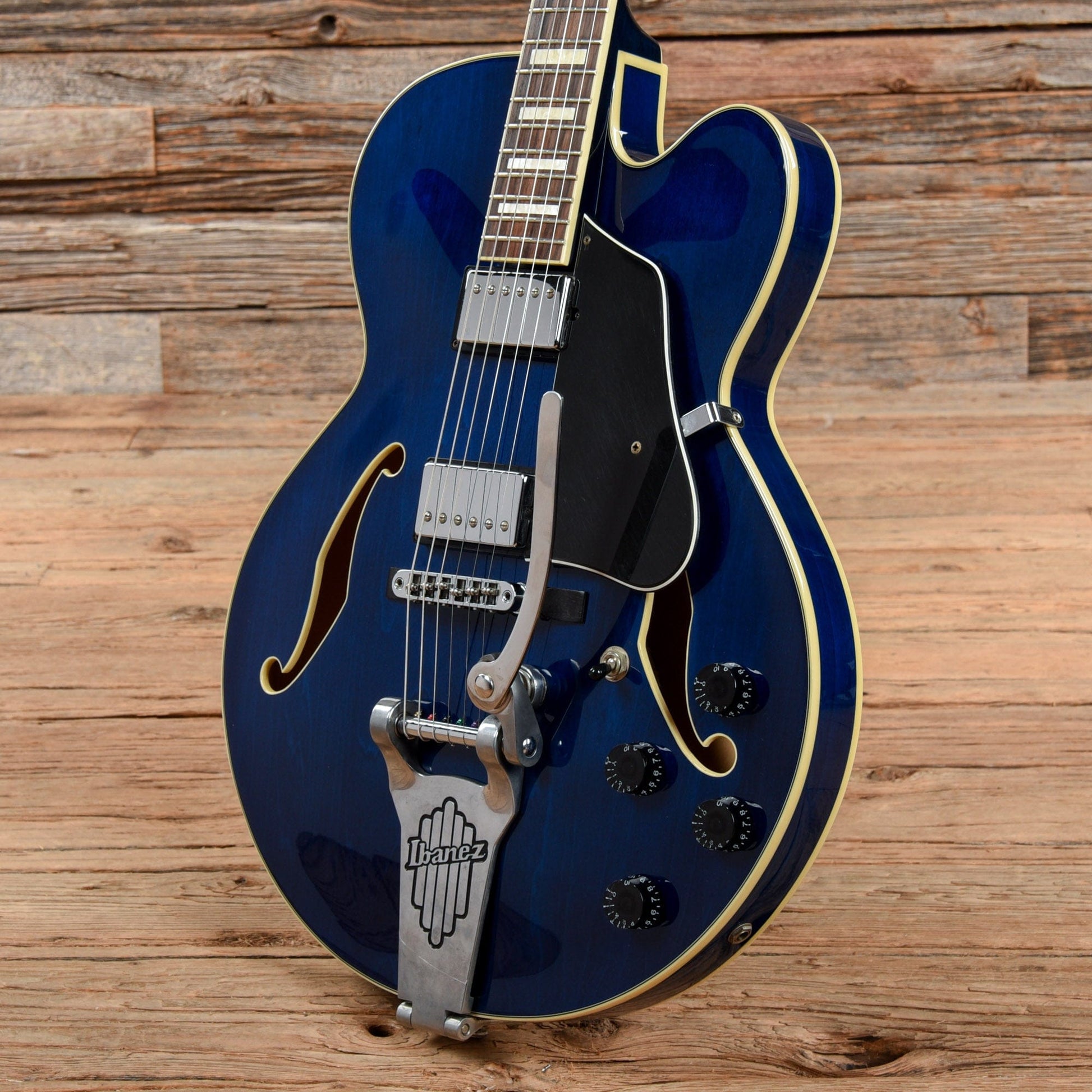 Ibanez Artcore AFS75T Transparent Blue 2006 Electric Guitars / Hollow Body