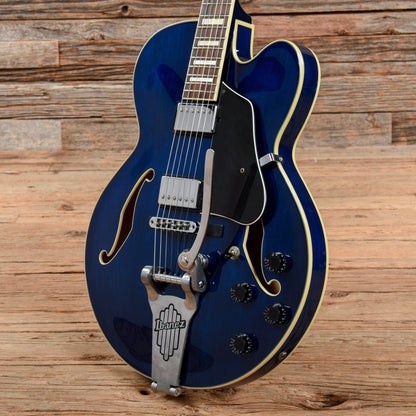 Ibanez Artcore AFS75T Transparent Blue 2006 Electric Guitars / Hollow Body