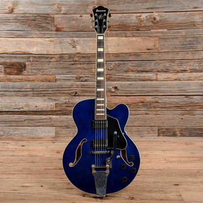 Ibanez Artcore AFS75T Transparent Blue 2006 Electric Guitars / Hollow Body