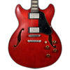 Ibanez Artcore ASV10ATCL Transparent Cherry Red Low Gloss Electric Guitars / Hollow Body