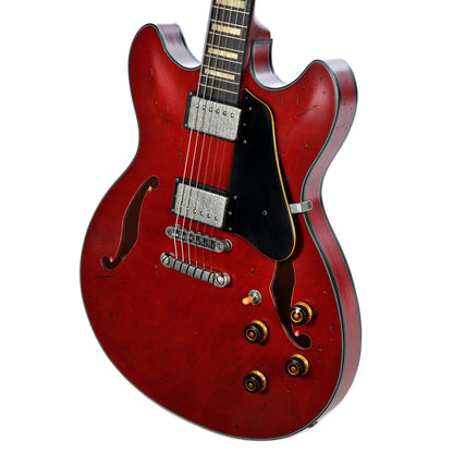 Ibanez Artcore ASV10ATCL Transparent Cherry Red Low Gloss Electric Guitars / Hollow Body